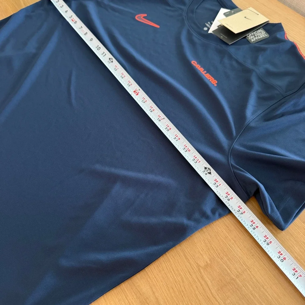 Nike Cleveland Cavaliers Dri-FIT UPF 40+ Navy Blue Shirt Men XXL NEW